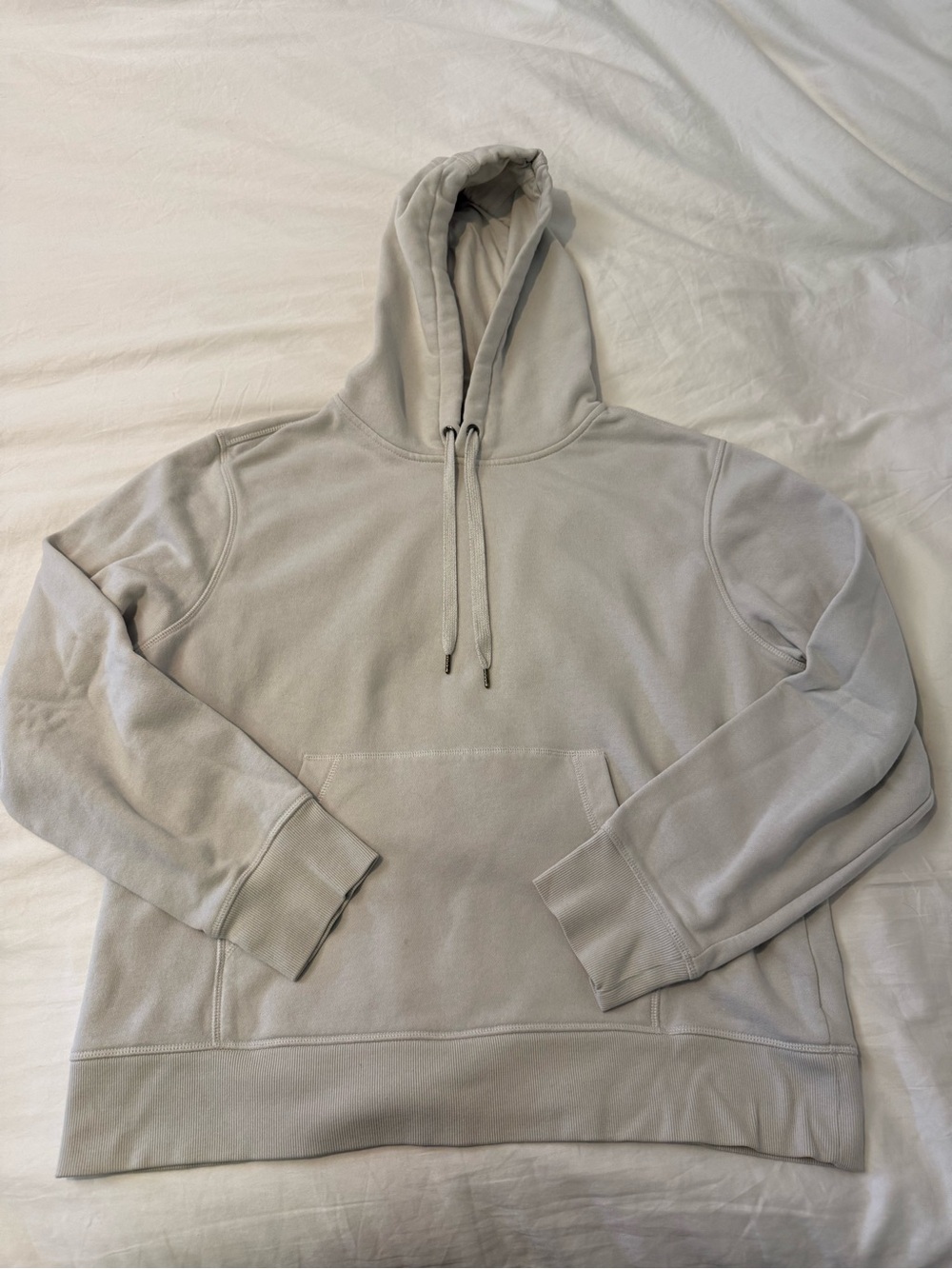 Amazon Essentials Men's Hooded Pullover Sweatshirt - Light Gray